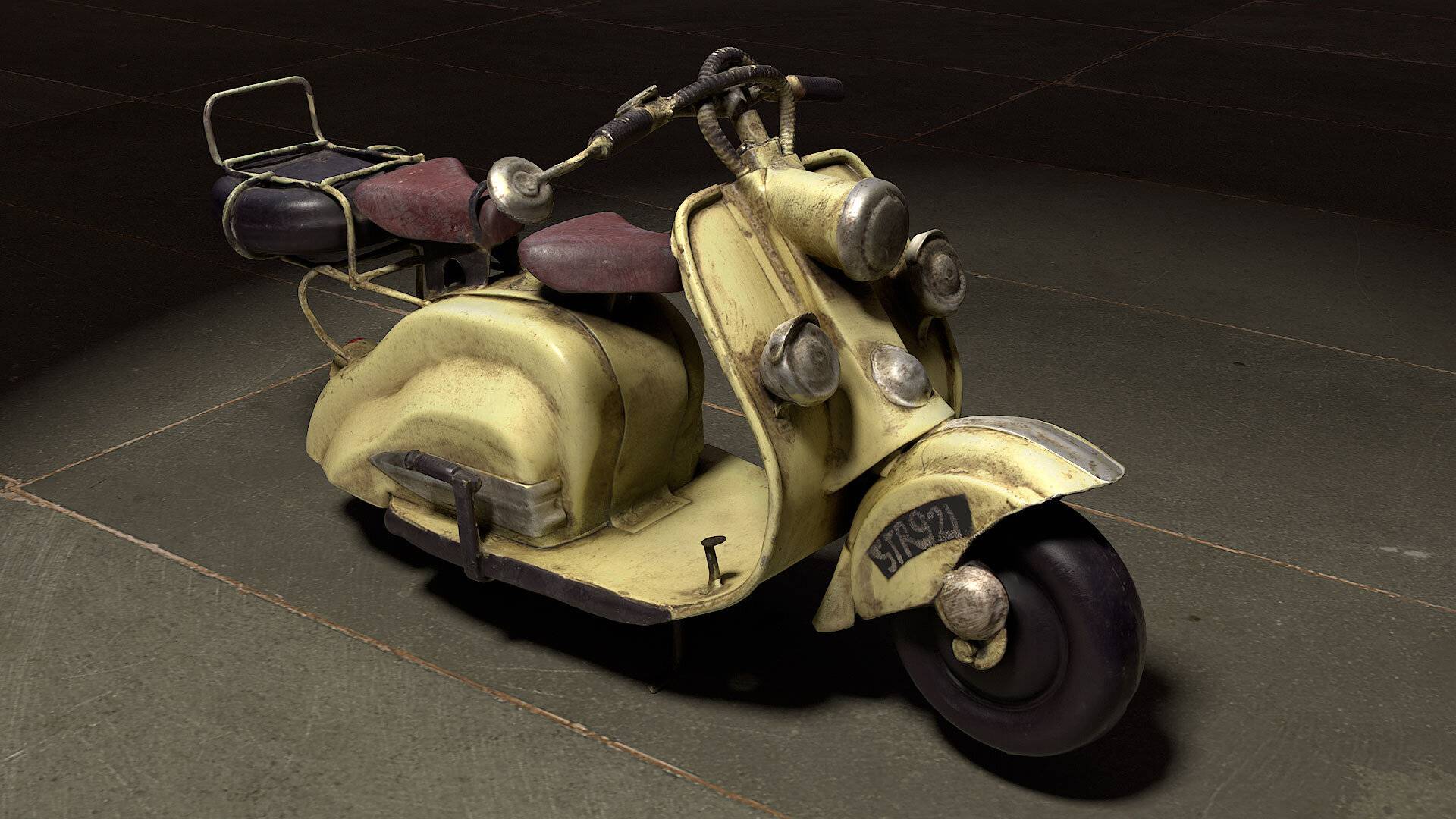 Scooter decoratiu