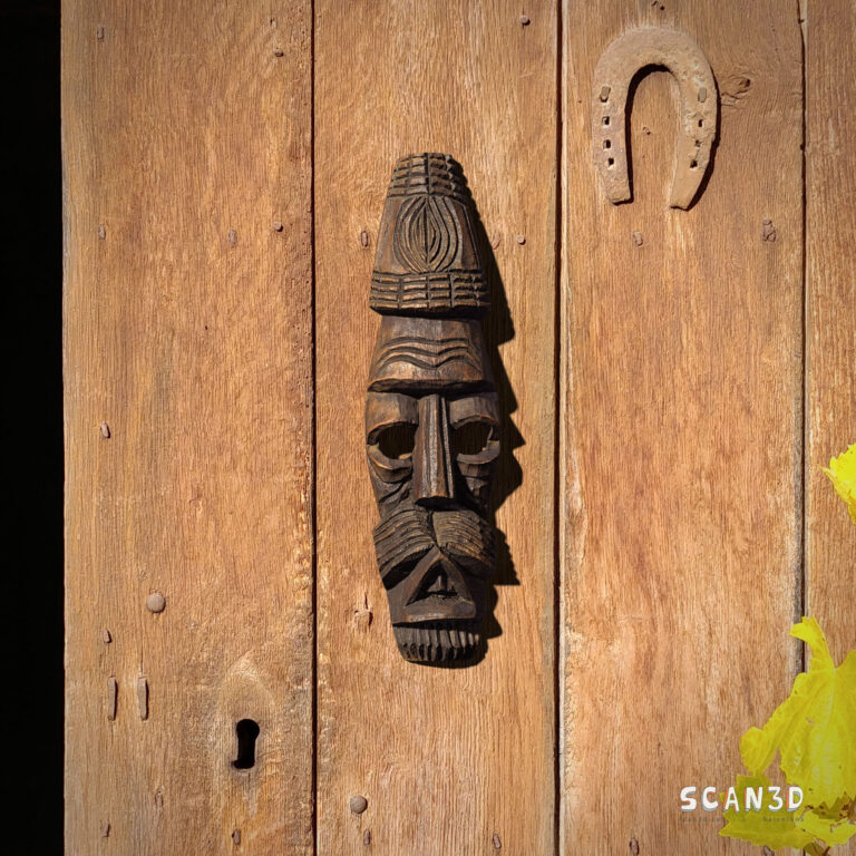 Modelo 3D sobre fotografía real
