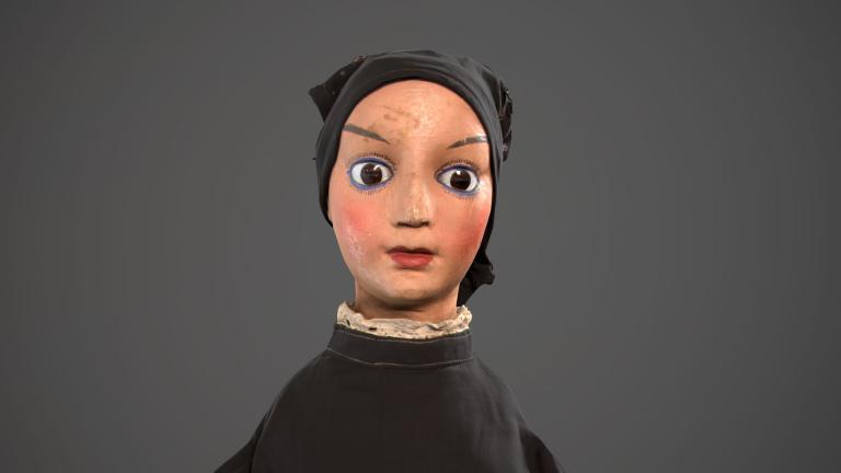 Titella català "Dona" MAE